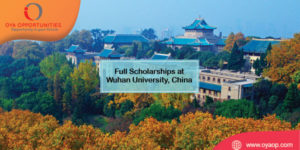 Fully-funded Scholarships at Wuhan University, China