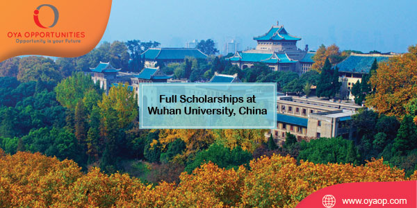Fully-funded Scholarships at Wuhan University, China