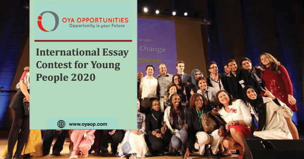 International Essay Contest for Young People 2020