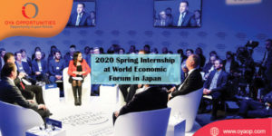 Internship at World Economic Forum in Japan
