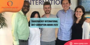Transparency International Anti-Corruption Award 2020