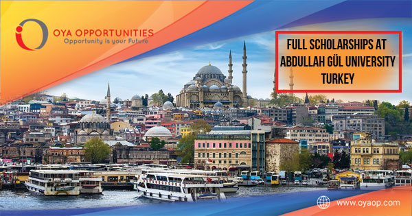 Full Scholarships at Abdullah Gül University