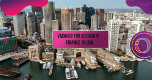 Vacancy for Associate Finance in USA