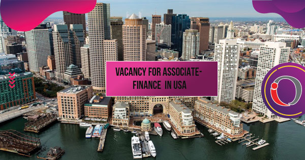 Vacancy for Associate Finance in USA