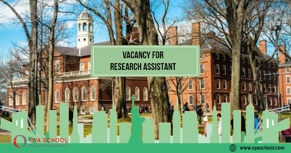 Vacancy for Research Assistant at Harvard University