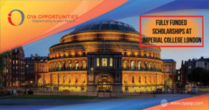 Fully Funded Scholarships in the UK