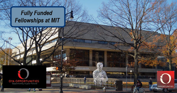 fully funded fellowships at mit