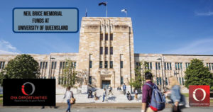 Scholarships at the University of Queensland in Australia.