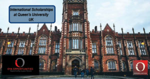 International Scholarships in UK at Queen's University