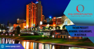 Trevor Prescott Memorial Scholarships, 2020 in Australia