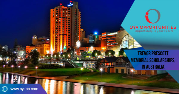 Trevor Prescott Memorial Scholarships, 2020 in Australia
