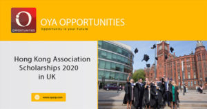 Hong Kong Association Scholarships 2020