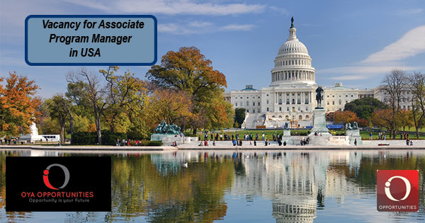 Vacancy for Associate Program Manager at PSI in USA