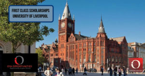 First Class Scholarships in UK-University of Liverpool