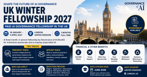 AI Governance Fellowship in UK 2027 (Fully Funded)