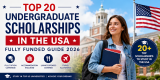 Explore the top 20 undergraduate scholarships in the USA for international students in 2026. Find fully funded and need-based scholarships covering tuition, living expenses, and more at top US universities.