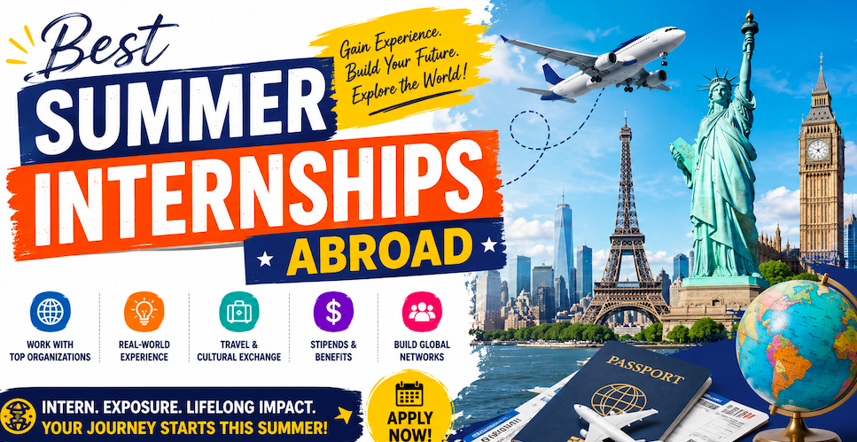 Best Summer Internships Abroad for International Students in 2027