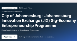 Fully Funded Innovation & Entrepreneurship Program in South Africa