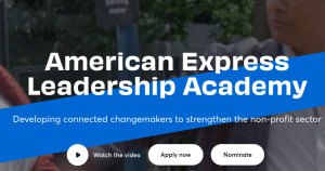 American Express Leadership Academy 2026 | Fully Funded Global Leadership Program for Nonprofit Leaders