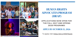 Columbia University Human Rights Advocates Program (HRAP) 2027–2028 in the USA | Fully Funded Fellowship for Human Rights Defenders
