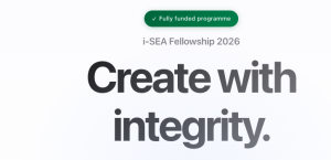 i-SEA Fellowship 2026 in Singapore: Fully Funded Opportunity for Young Content Creators