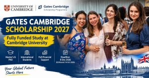 Gates Cambridge Scholarship 2027