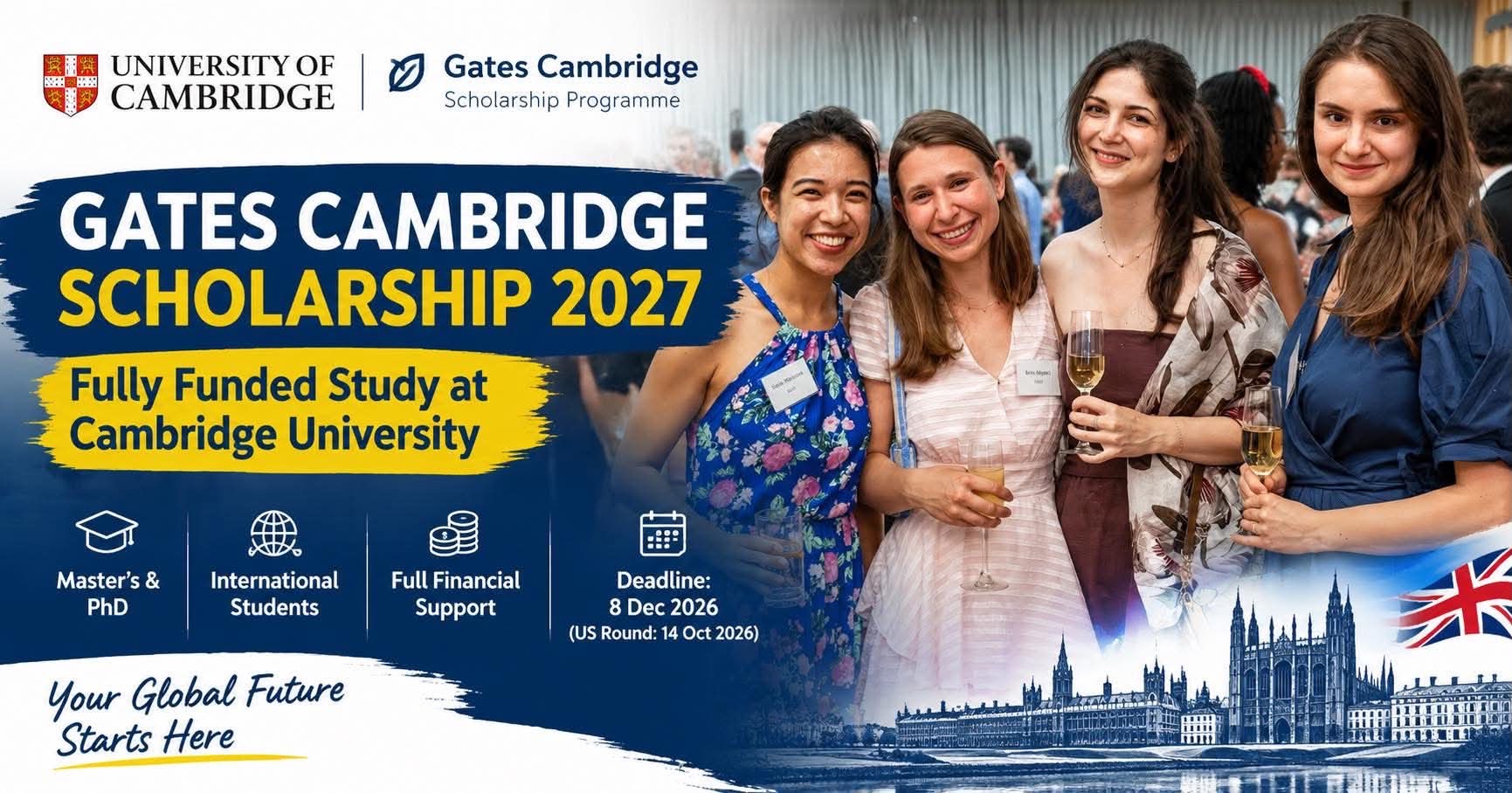 Gates Cambridge Scholarship 2027
