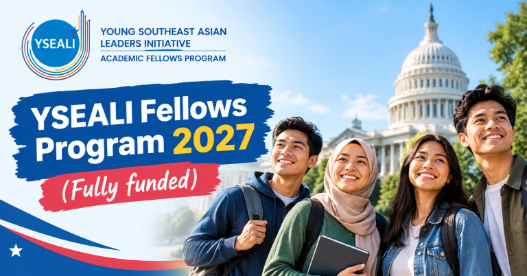 YSEALI Fellows Program 2027 in USA (Fully Funded)