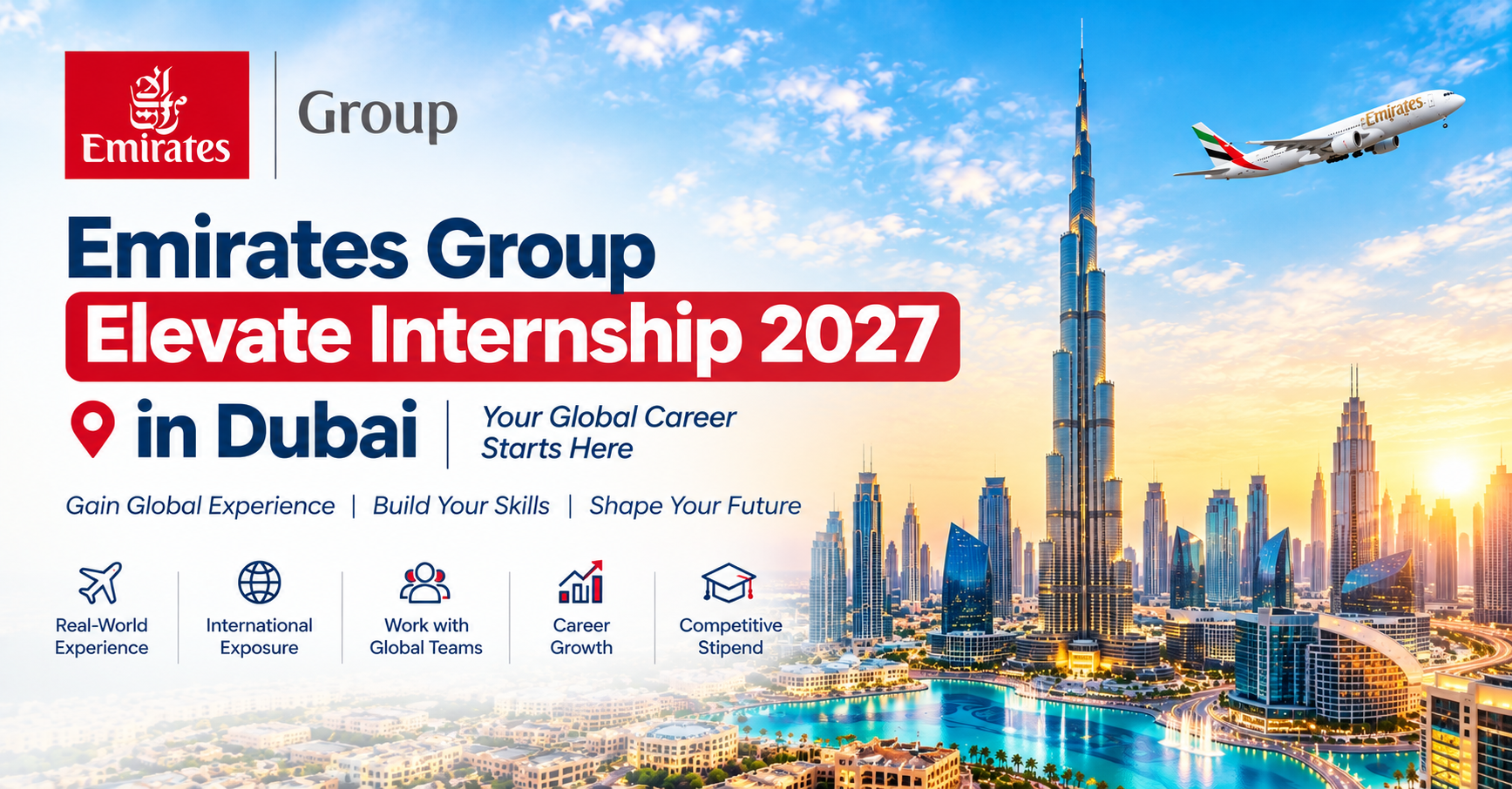 Emirates Group Elevate Internship 2027 in Dubai (Fully Funded)