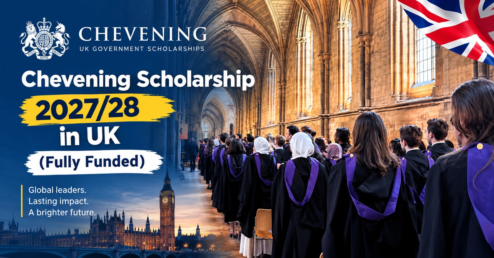 Chevening Scholarship 2027/28 in UK (Fully Funded)
