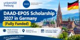 DAAD-EPOS Scholarship 2027 in Germany (Fully Funded)