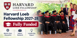 Harvard Loeb Fellowship 2027–28: Fully Funded