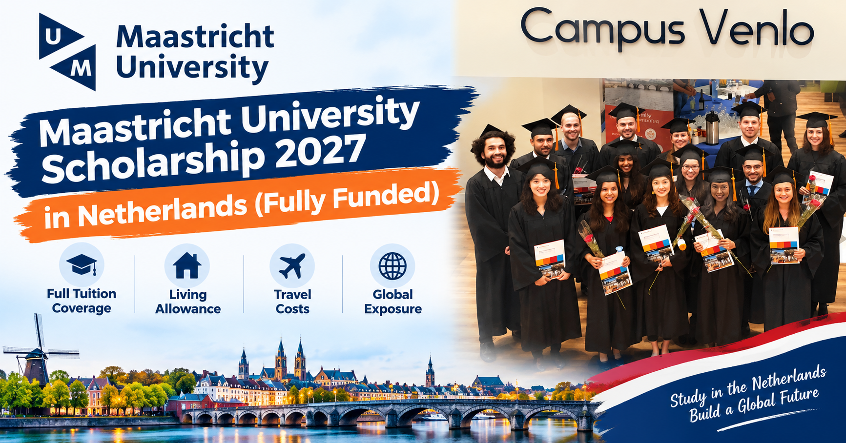 Maastricht University Scholarship 2027 in Netherlands (Fully Funded)