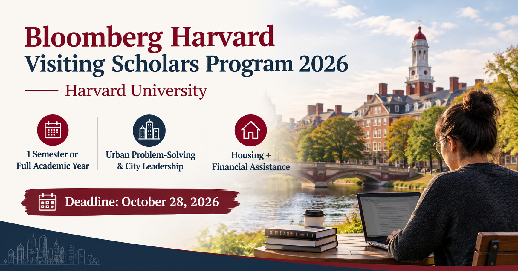 Bloomberg Harvard Visiting Scholars Program 2026 | Harvard University
