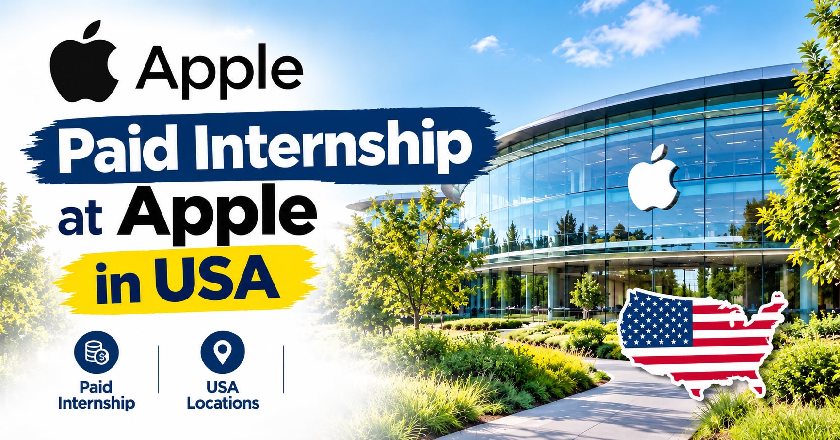 Paid Internship at Apple in USA