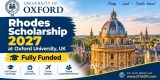 Rhodes Scholarship 2027 at Oxford University, UK (Fully Funded)