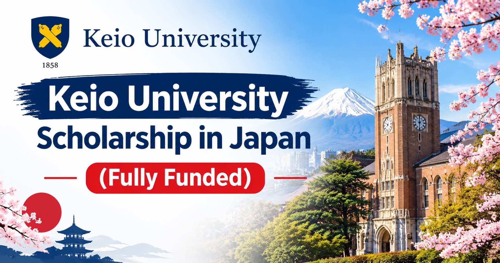 Keio University Scholarship in Japan (Fully Funded)