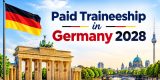 Paid Traineeship in Germany 2028