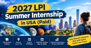 2027 LPI Summer Internship in USA (Paid)