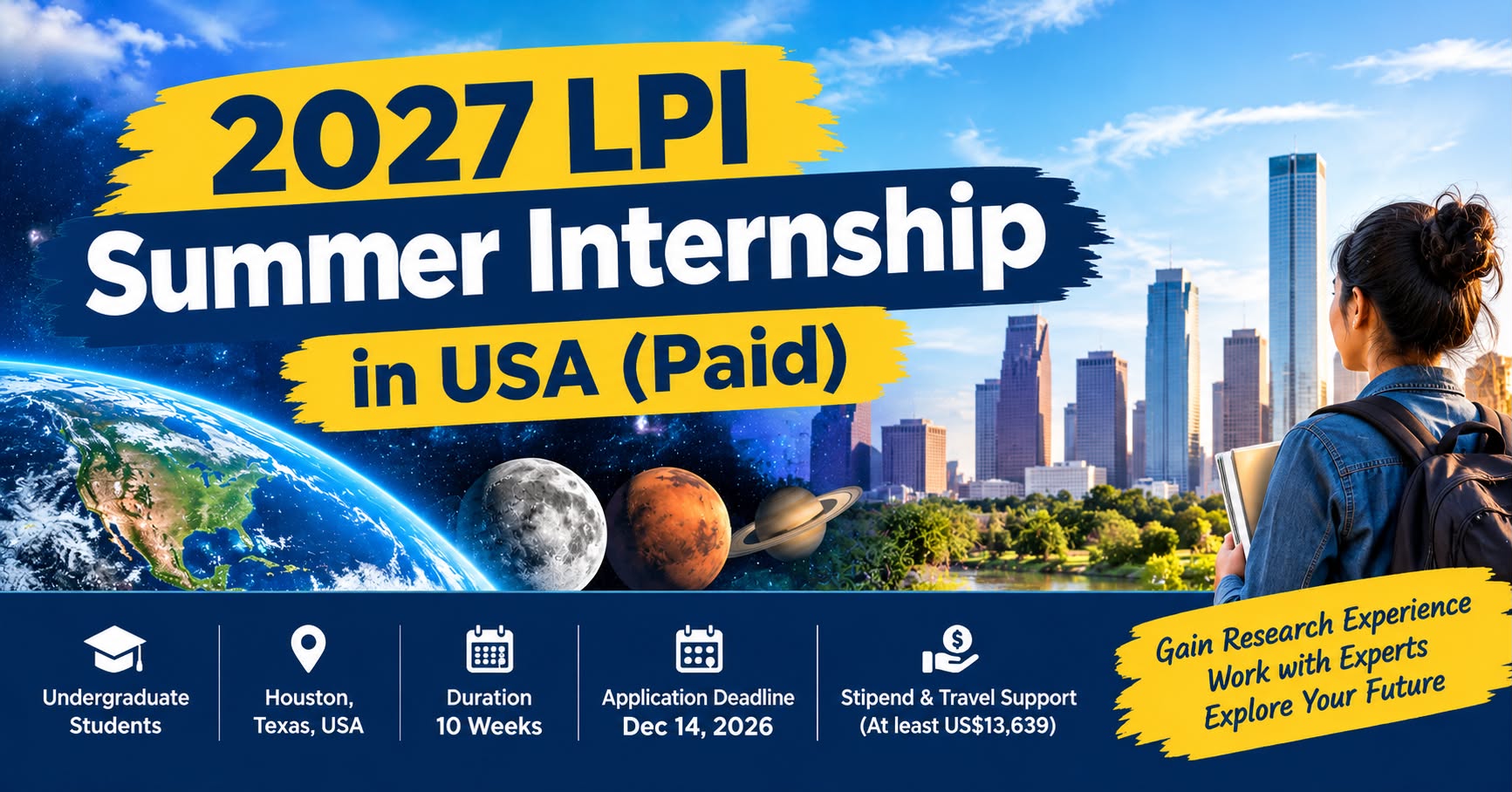 2027 LPI Summer Internship in USA (Paid)
