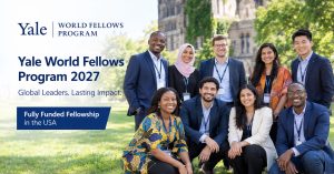 Yale World Fellows Program 2027