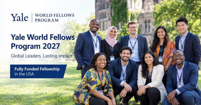 Yale World Fellows Program 2027